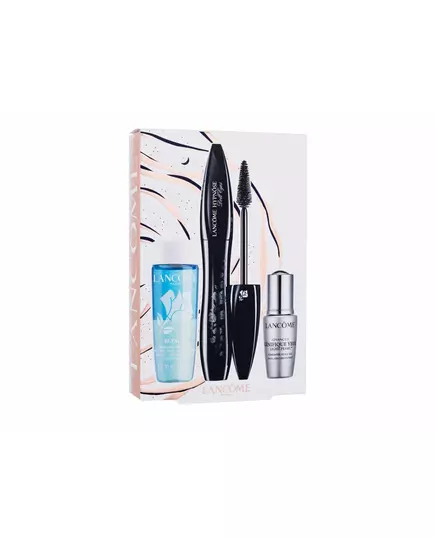 Set Lancome: Hypnose Doll Eyes Volumizing Mascara 01 So Black 6.5 ml + Advanced Genifique Yeux Eye Serum 5 ml + Bi-Facil Makeup Remover Lotion, 6.5 ml