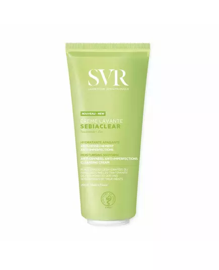 SVR Sebiaclear Feuchtigkeitsspendend Reinigungscreme, 200 ml