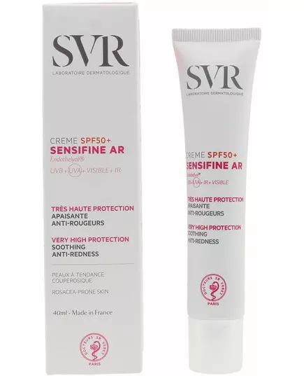 SVR Sensifine AR Gegen Rötungen Sahne Für das Gesicht SPF 50+, 40 ml