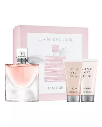 La Vie Est Belle Gift Set EDP 50 ml, Body Lotion La Vie Est Belle 50 ml and Shower Gel La Vie Est Belle, 50 ml