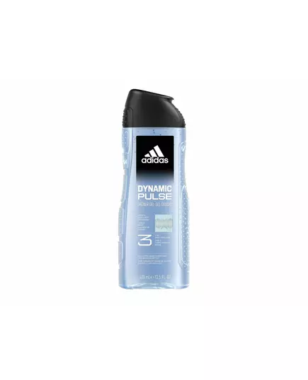 Adidas Dynamic Pulse Refreshes Shower Gel Body Face Hair All Skin Types, 400 ml