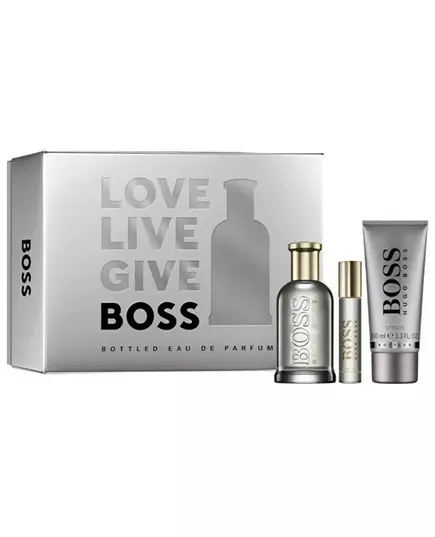 Boss Bottled No. 6 Eau de Parfum Gift set EDP 100 ml, miniature EDP 10 ml and shower gel, 100 ml