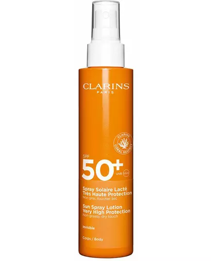 Clarins Sun Care Hydratant Protection UV Spray solaire SPF 50+, 150 ml