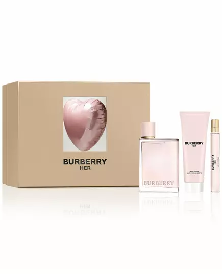 Set Burberry: Her Eau De Parfum For Women 100 ml + Her Eau De Parfum For Women 10 ml + Her Moisturizing Body Lotion, 100 ml, image 3