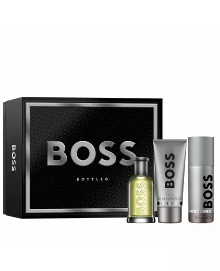 Boss Bottled No.6 Gift Set EDT 100 ml, Shower Gel Boss Bottled No.6 100 ml and deodorant Boss Bottled No.6, 3 pcs
