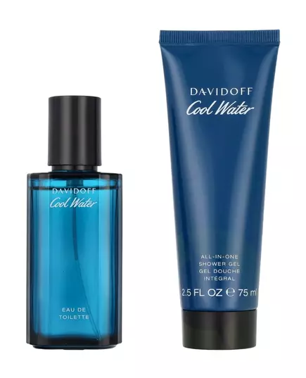 Set Davidoff: Cool Water Eau De Toilette For Men 40 ml + Cool Water Shower Gel, 40 ml