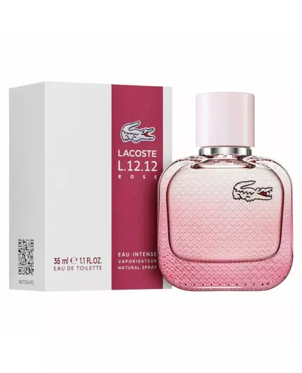 Lacoste L.12.12 Rose Intense Eau de Toilette Pour les femmes, 35 ml, image 2
