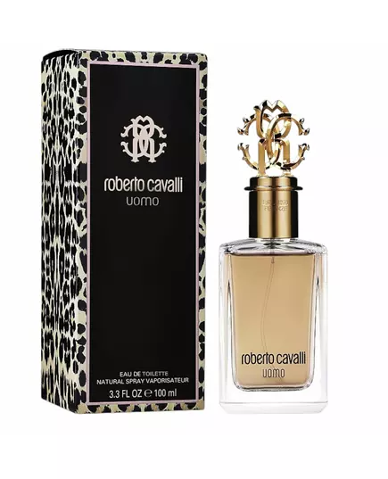 Roberto Cavalli Uomo Eau de Toilette Für Männer, 100 ml, Bild 2
