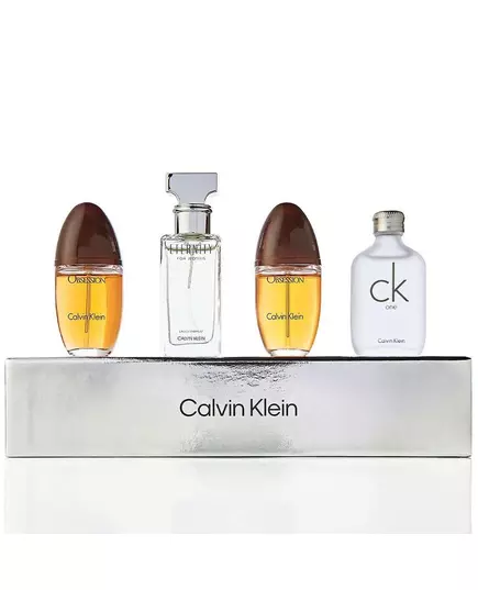 Set Calvin Klein: Eternity Eau De Parfum For Women 15 ml + CK One Eau De Toilette For Men 2 pcs 15 ml *Miniature + Obsession Eau De Parfum For Women 15 ml *Miniature, 15 ml