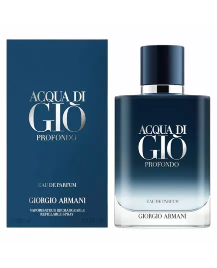 Giorgio Armani Acqua di Gio Profondo Eau de Parfum Für Männer Nachfüllbar, 100 ml, Bild 2