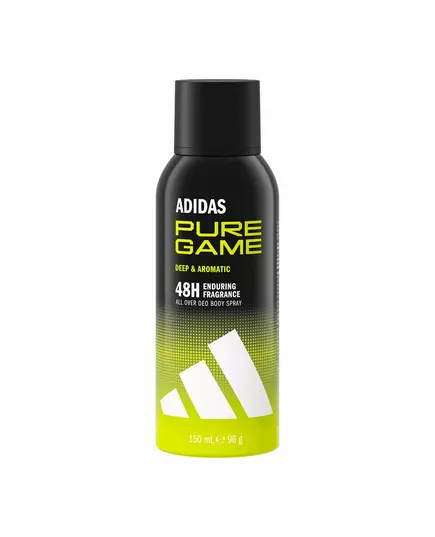 Adidas Pure Game 48h Protection Déodorant en spray Pour hommes, 150 ml