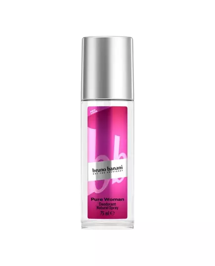 Bruno Banani Pure Woman Natural Deodorant Spray For Women, 75 ml