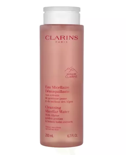 Clarins Cleansing Micellar Water Reinigung Mizellenwasser Für empfindliche Haut, 200 ml