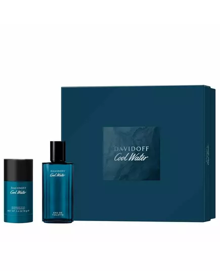 Set Davidoff: Cool Water Eau De Toilette For Men 75 ml + Cool Water 24h Protection Deodorant Stick For Men, 75 ml, Bild 2