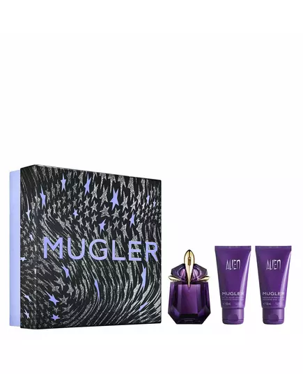 Set Thierry Mugler: + Alien Shower Gel All Skin Types 50 ml + Alien Hydrating Body Lotion, 50 ml