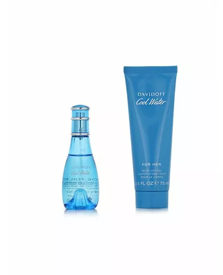 Cool Water Woman SET EDT 30 ml + body lotion, 30 ml, image 3