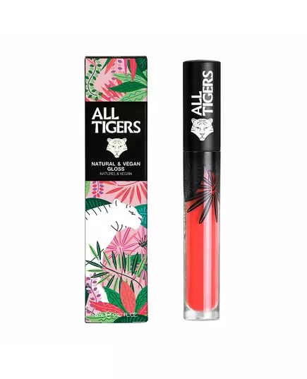 All Tigers Natural & Vegan Natural Shining Lip Gloss 701 Dream Bigger, 8 ml, image 2