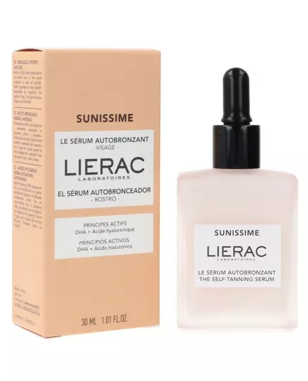 Lierac Sunissime Hyaluronsäure Bronzieren Selbstbräunungs-Tropfen Für das Gesicht, 30 ml, Bild 2