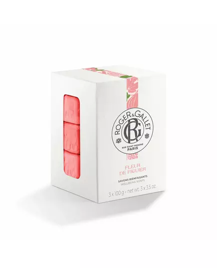 Set Trio Roger & Gallet Fleur De Figuier Soap Bar, 100 g