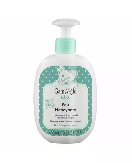 Gamarde Baby Nettoyage et hydratation Eau parfumée For Face Body & Diaper Area, 400 ml