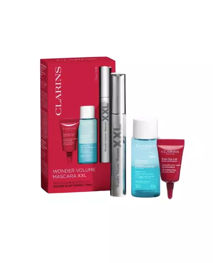 Set Clarins: Instant Eye Makeup Remover Lotion 30 ml + Wonder Volume Volumising Mascara Black 8 ml + Total Eye Lifting Eye Cream, 30 ml, image 2