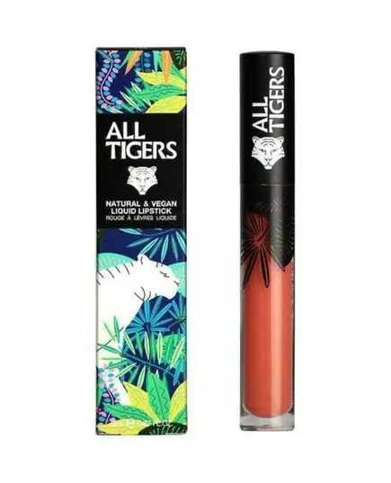 All Tigers Natural & Vegan Natural Matte Lip Gloss 682 Dare To Stand, 8 ml, image 2