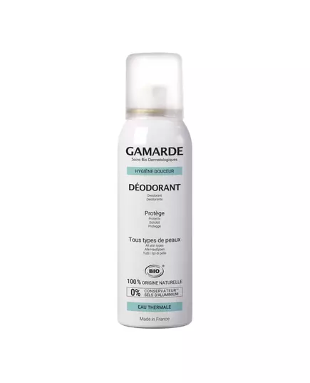 Gamarde Hygiene Bio Beruhigend Frisch Deodorant Spray Unisex, 100 ml