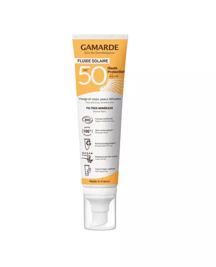 Gamarde Gamarde Bio Sun Protection Sunscreen Cream For Face & Body SPF 50, 100 ml
