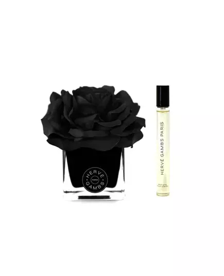 Set Herve Gambs: Ombre Patchouli Room Spray 10 ml + Black Couture Flower Porcelain Aroma Reed Diffuser Black, 10 ml, Bild 2