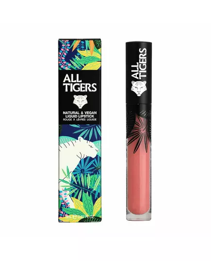 All Tigers Natural & Vegan Natürlich Matt Lipgloss SECHSHUNDERTSECHSUNDNEUNZIG Jage deine Träume, 8 ml, Bild 2
