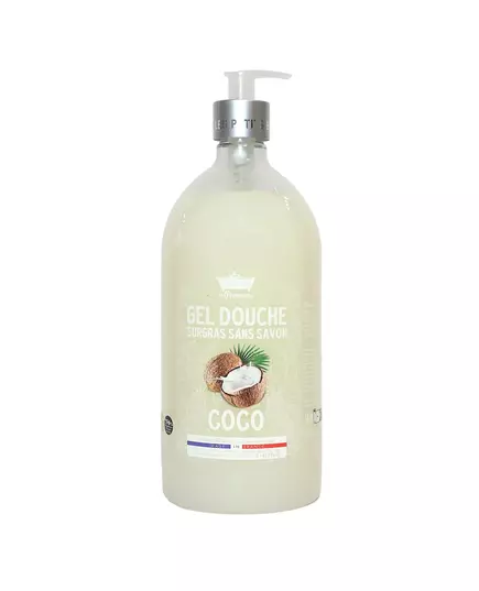 Les Petites Bains de Provence Coconut Gel douche Pour peaux sensibles, 1000 ml