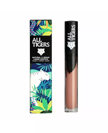 All Tigers Natural & Vegan Natural Matte Lip Gloss 681 Trust My Instinct, 8 ml, image 2