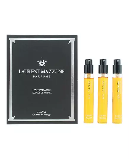 Set Trio Laurent Mazzone Lost Paradise Extrait De Parfum Unisex, 3 × 15 ml