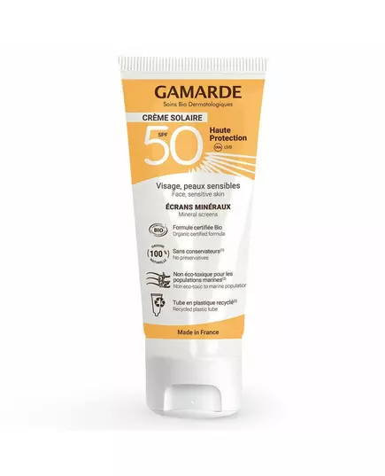 Gamarde Gamarde Bio Sun Protection Sunscreen Cream For Face SPF 50, 40 ml