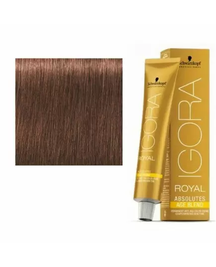 Schwarzkopf Professional Igora Royal Permanente Haarfarbe 6-580 Golden Red Chestnut, 60 ml, Bild 2