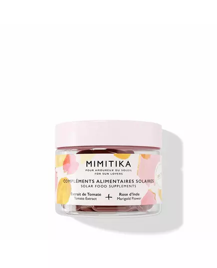 Mimitika Solar Food Tomatenextrakt & Ringelblumenblüte Sonnenschutz Tag Ergänzungsmittel, 25 g
