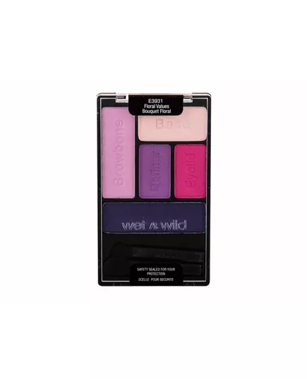 Wet n Wild Color Icon Lidschattenpalette E3931 Blumenwerte 5 Schattierungen, 6 g