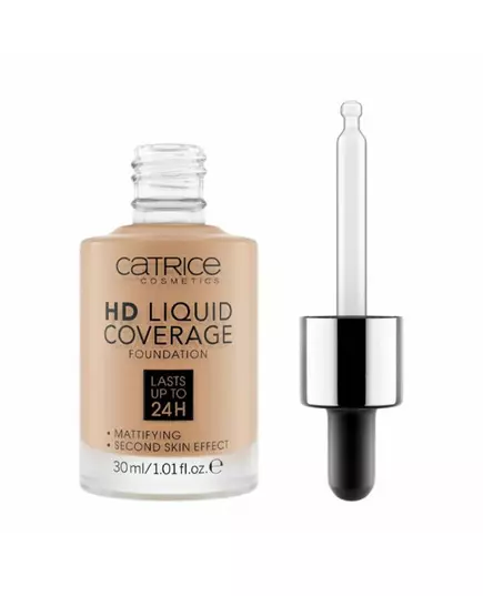 Mattierende Foundation Catrice HD Vegan 050 Rosy Ash, 30 ml, Bild 2