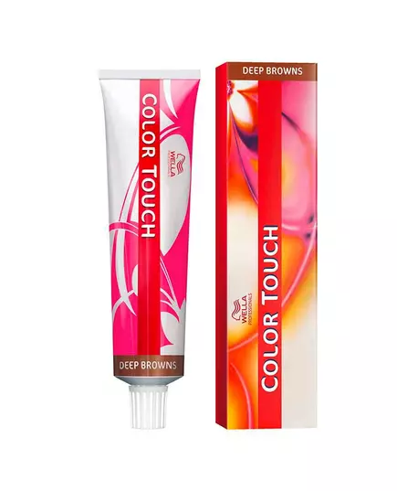 Wella Professionals Color Touch Ammonia-Free Semi-Permanent Hair Dye 4/71 Medium Chestnut Ash Brown, 60 ml
