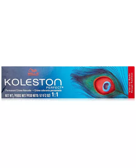 Wella Professionals Koleston Perfect Teinture permanente pour cheveux 7/34 Medium Blonde Golden Red, 60 ml
