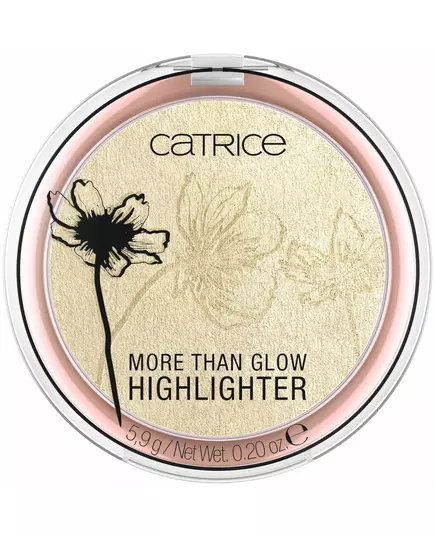 Catrice More Than Glow Leuchtend Rouge-Highlighter Kompakt 010 Ultimate Platinum Glaze, 5,9 g