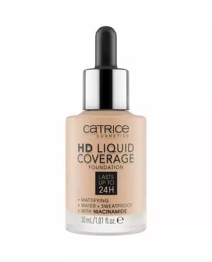 Catrice HD Vegan Matte Liquid Foundation 046 Camel Beige, 30 ml