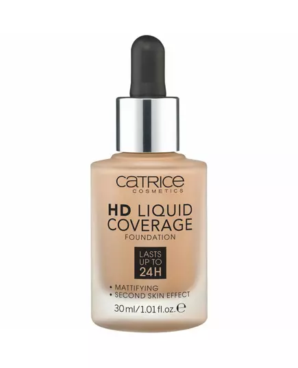 Mattierende flüssige Foundation Catrice HD Vegan 036 Hazelnut, 30 ml, Bild 2