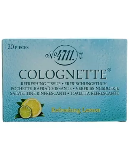 Ensemble 4711 Colognette Lingettes nettoyantes, 20 pièces