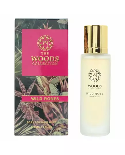 The Woods Collection Wild Roses Brume parfumée pour les cheveux Pour les femmes Vétiver, 30 ml, image 2