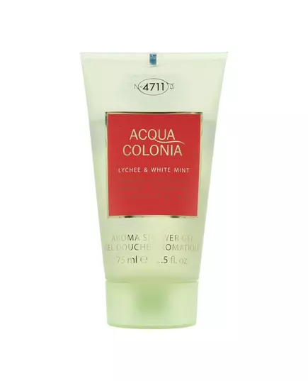 4711 Acqua Colonia Litschi und weiße Minze Feuchtigkeitsspendend Duschgel Körper Alle Hauttypen, 75 ml, Bild 2