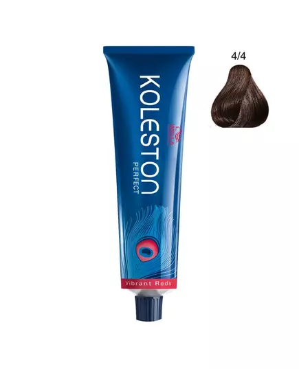 Wella Professionals Koleston Perfect Permanente Haarfarbe 4/4 Medium Brown Red, 60 ml