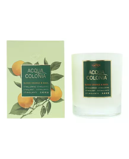4711 Acqua Colonia Blutorange und Basilikum Duftkerze, 180 g
