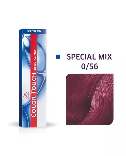 Wella Professionals Color Touch Special Mix Ammoniakfrei Semi-permanente Haarfarbe 0/56 Mahogany, 60 ml