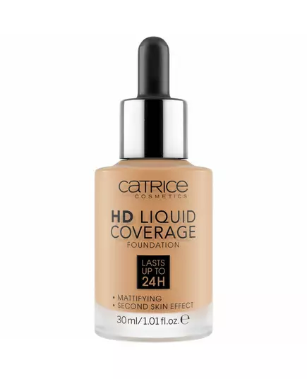 Catrice HD Vegan Matte Liquid Foundation 046 Camel Beige, 30 ml, image 2